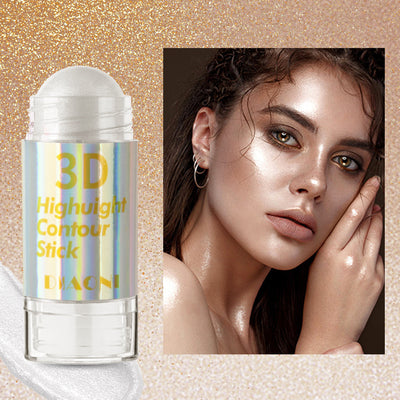 Highlight Contour Stick Outline Shading Powder Three-dimensional Brightening Crouching Silkworm Face Blusher