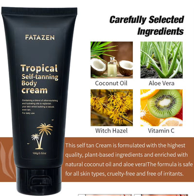 3Hrs Instant Dark Tanning Lotion Butter Body Care