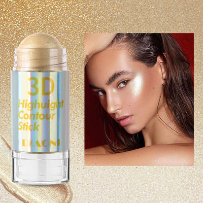 Highlight Contour Stick Outline Shading Powder Three-dimensional Brightening Crouching Silkworm Face Blusher