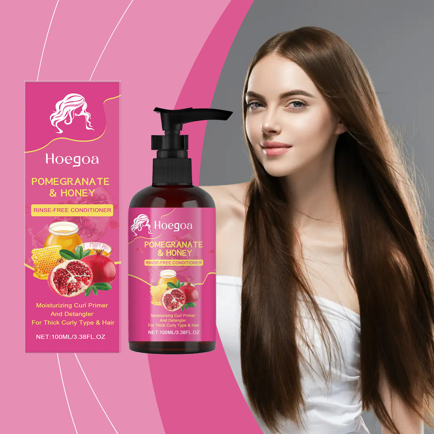 Pomegranate Leave-in Hair Conditioner Nourishing